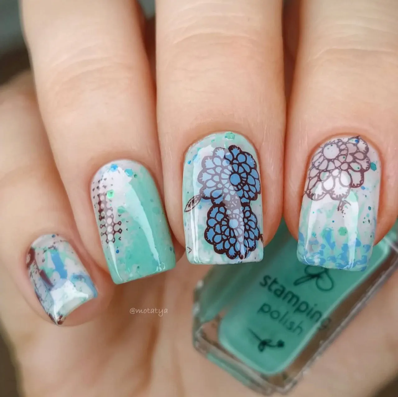 Clear Jelly Stamper CjS-200 Grunge Textures stampingplade