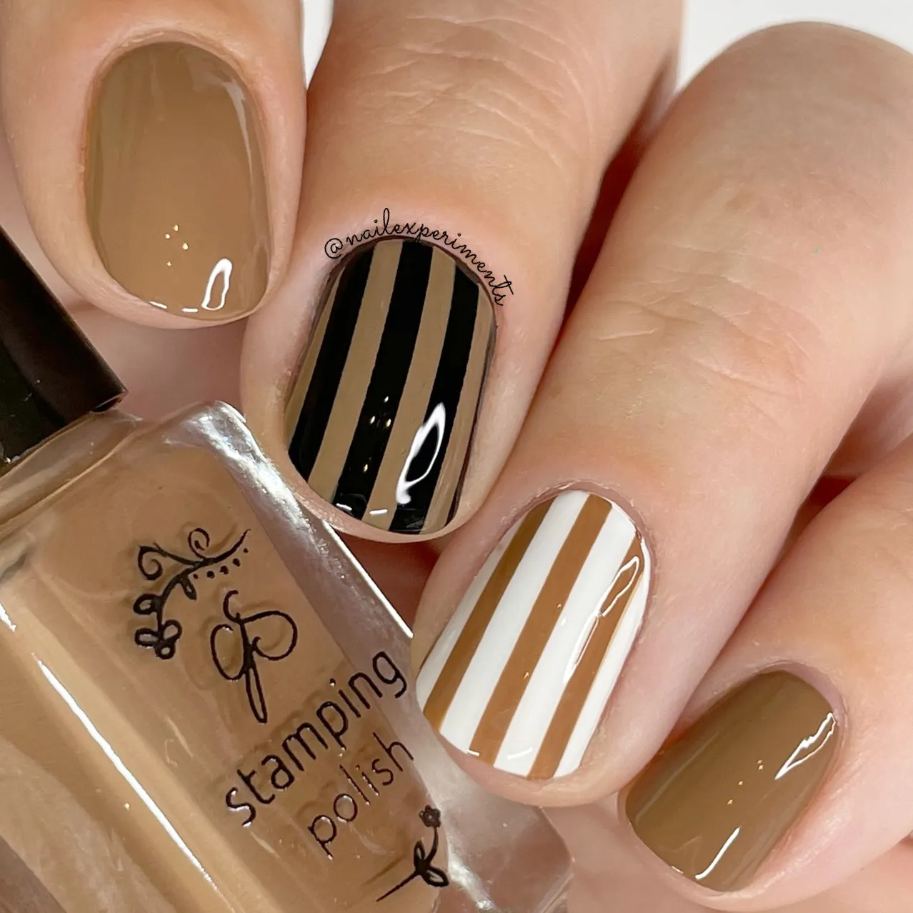 Clear Jelly Stamper 115 Coffee Bean stamping lak 5 ml brun
