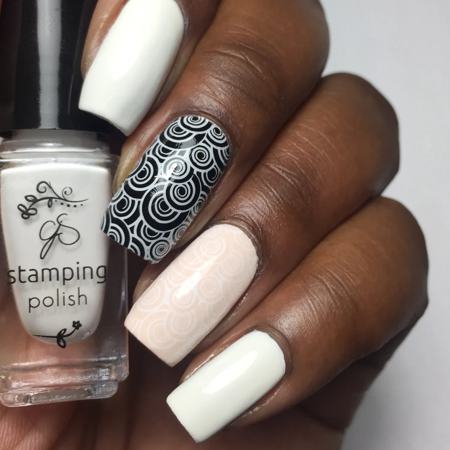 Clear Jelly Stamper 2 Jennys White stampinglak 5ml hvid