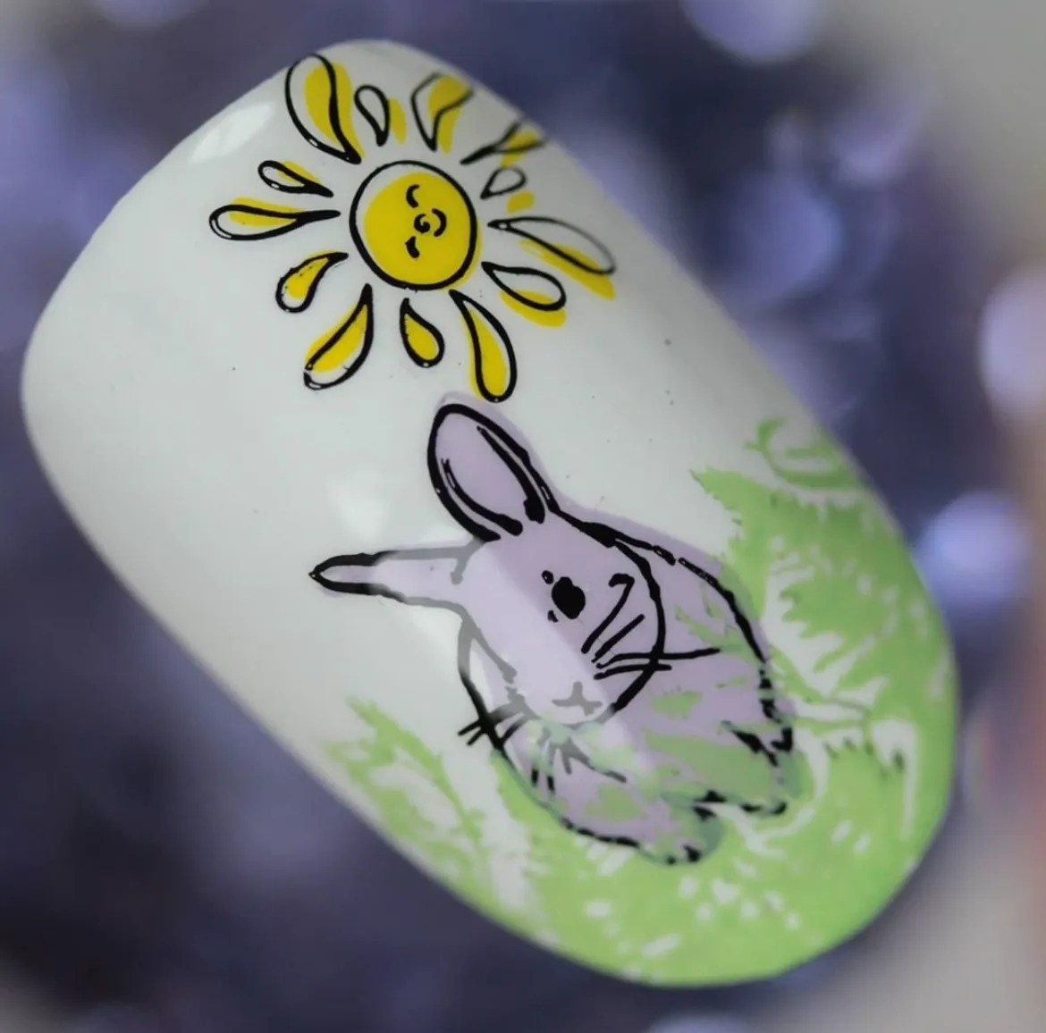 Clear Jelly Stamper H-33 Honey Bunny stempelplade kanin påske