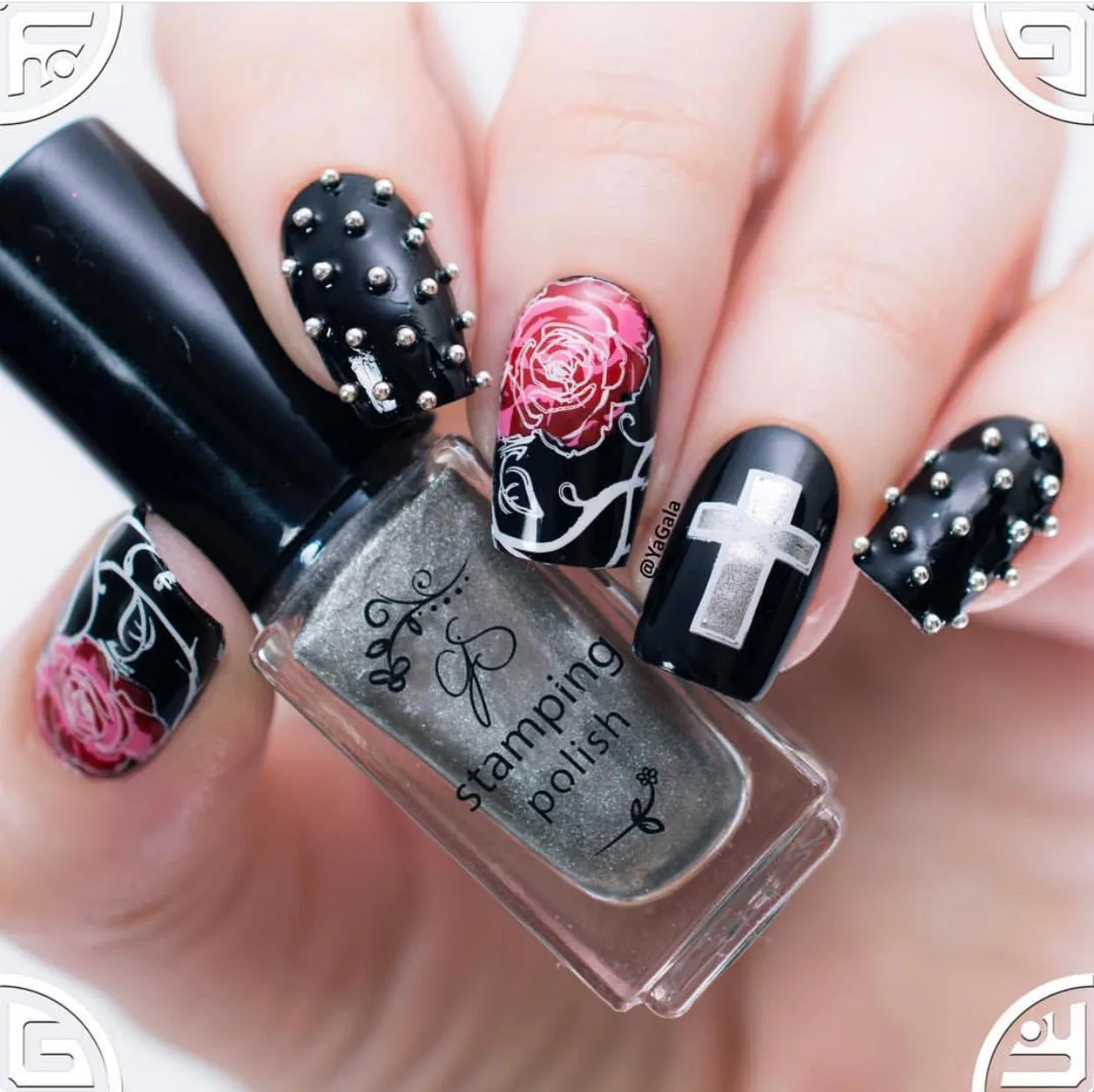 Clear Jelly Stamper LC-32 Calaveras stempelplade stor skull
