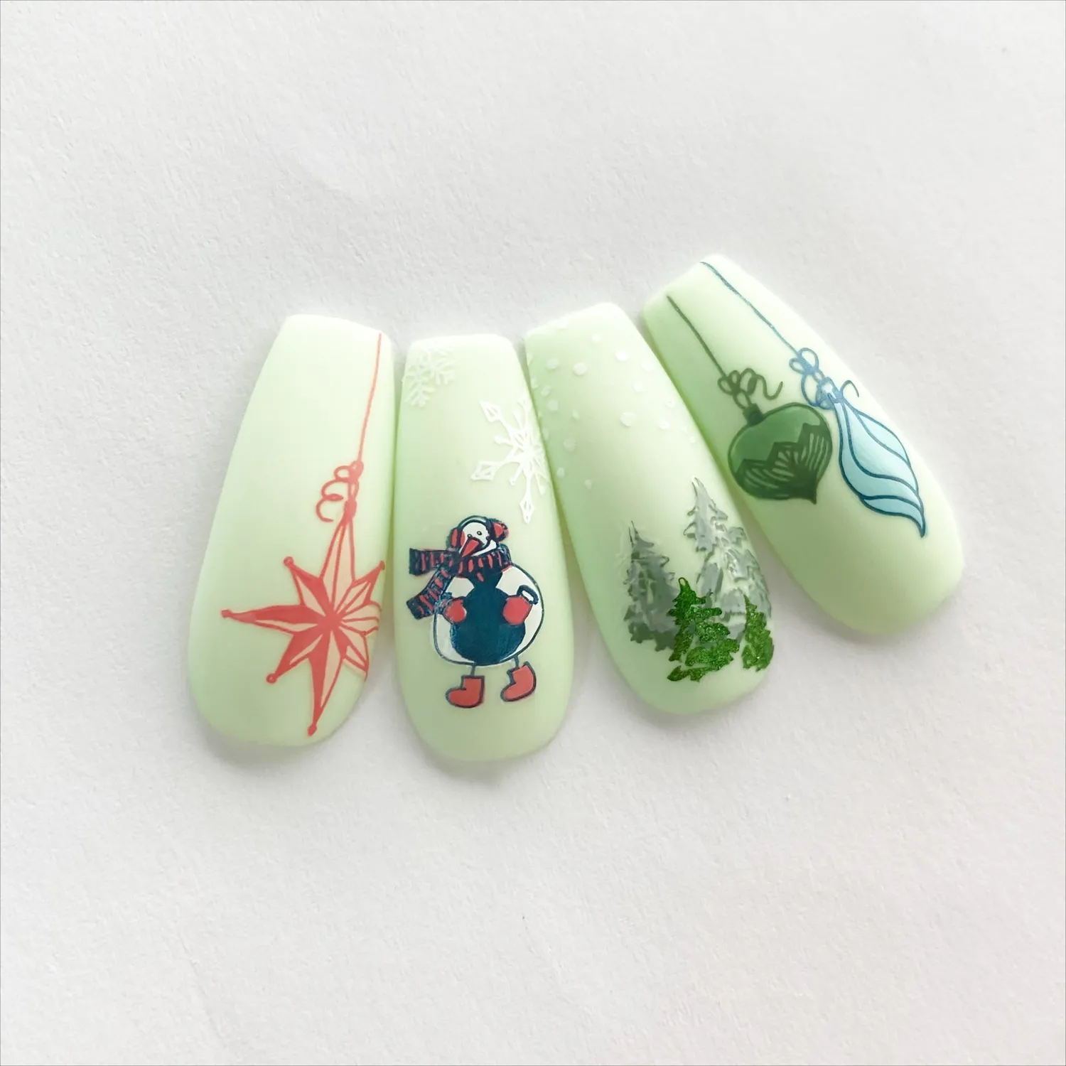 Clear Jelly Stamper CjSC-75 Patchwork Holiday stampingplade 8x8 cm