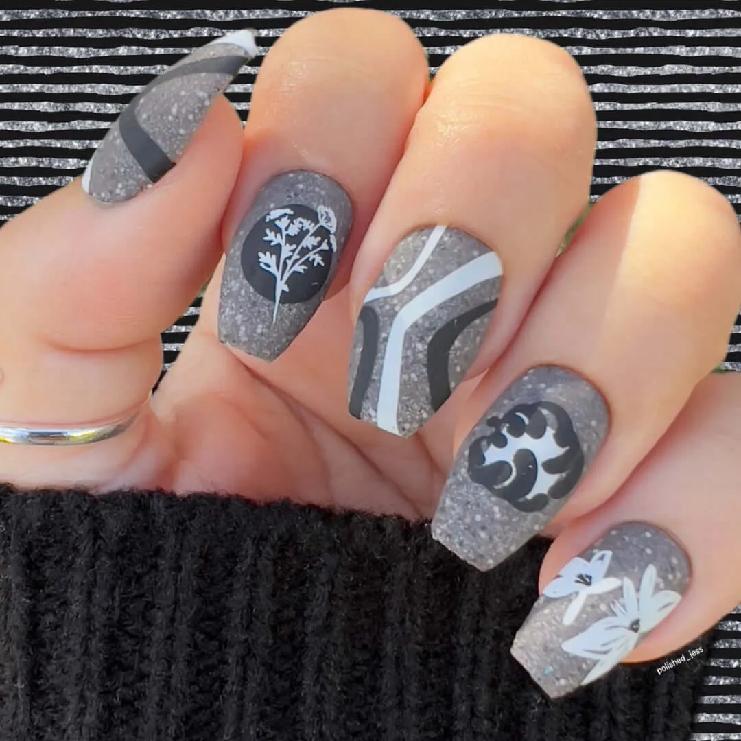 Clear Jelly Stamper Modern Muse CJS-329 stamping plade