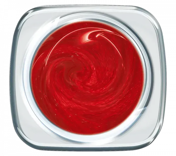 Nail Supply Satin Red 810 gel 5g mørkerød