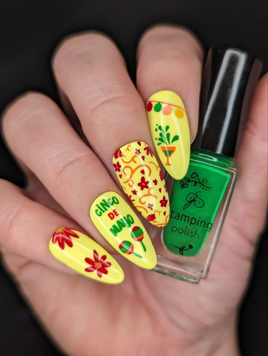 Clear Jelly Stamper CjSH-85 Cinco De Mayo stempelplade 14,5x9,5cm