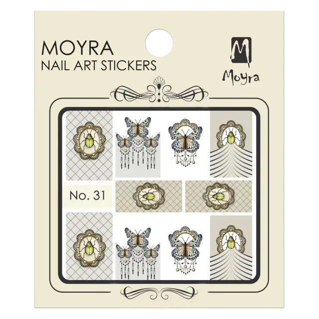 Moyra Nail Art Stickers No. 31 negleklistermærker