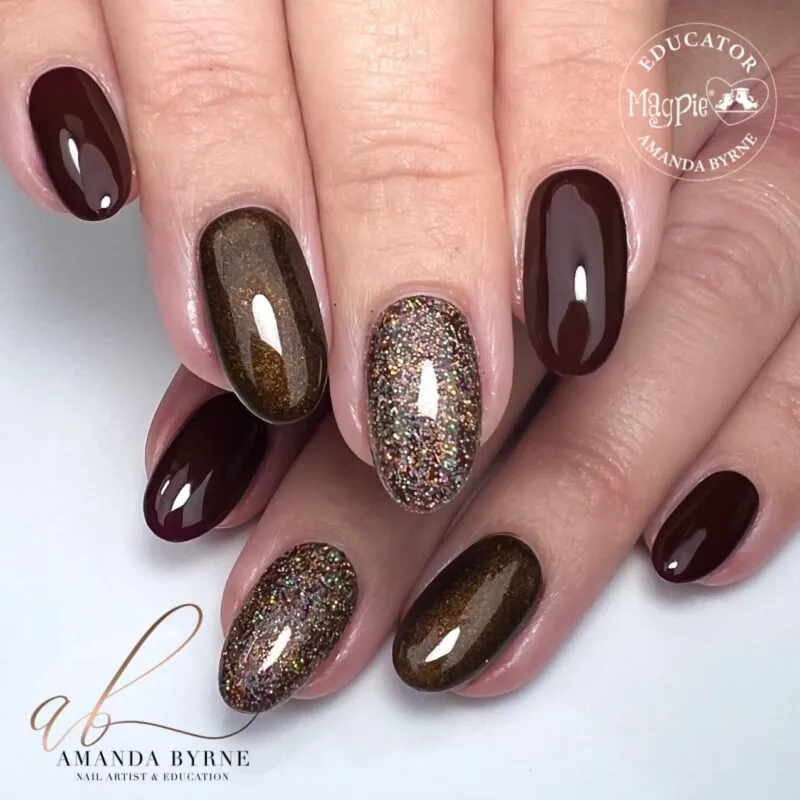 Beautystones Coco Glitter negleglitter neutral glans