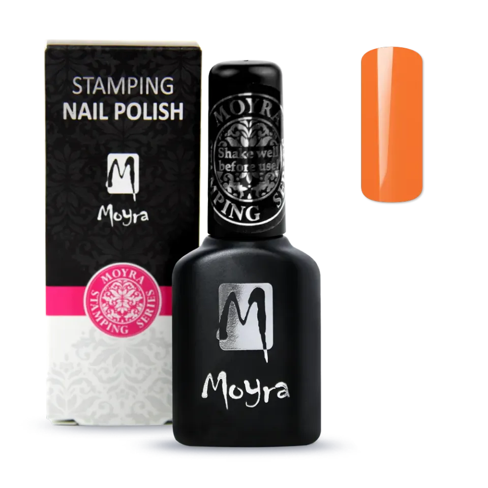 Moyra Smart Polish SPS07 Orange stampinglak 12 ml