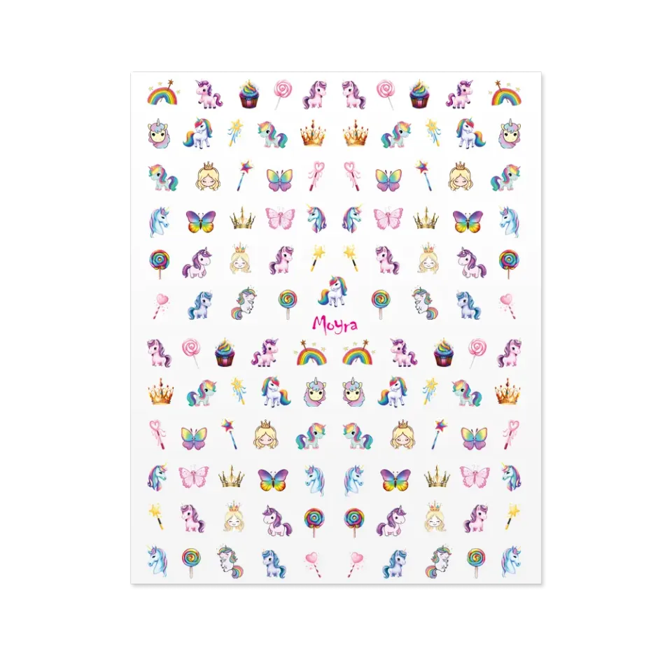 Moyra Kids Nail Sticker No. 03 børneklistermærker 2 ark