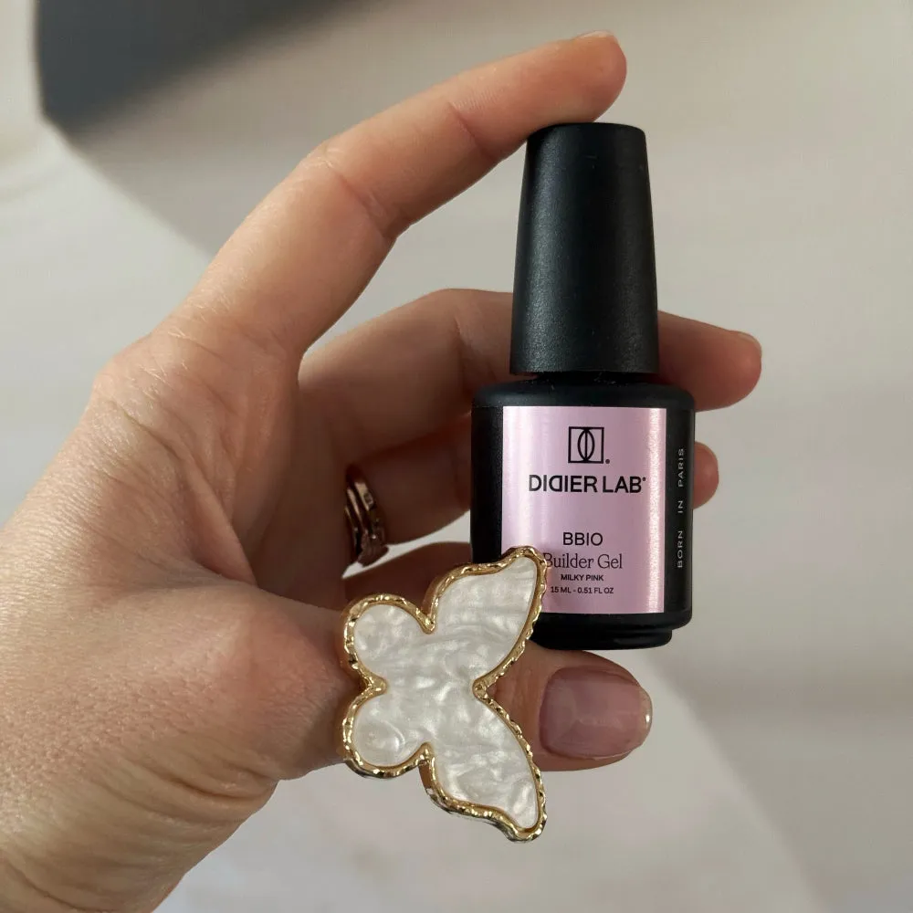 Didier Lab BBIO Milky Pink builder gel HEMA-fri