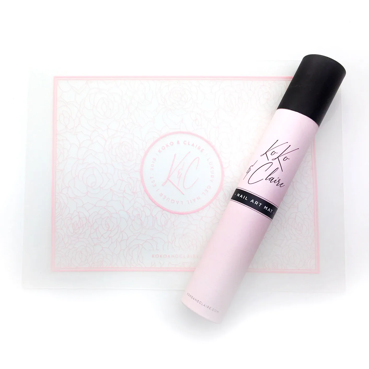 Clear Jelly Stamper Koko Luxury neglemåtte 24x33 cm