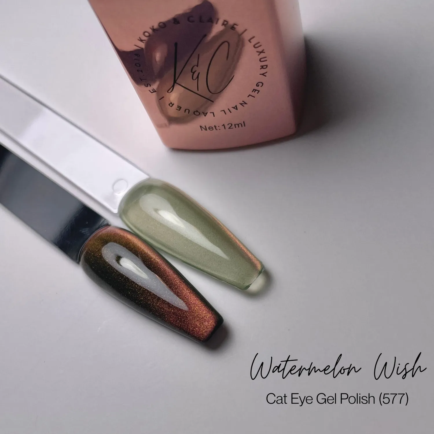 KoKo & Claire 0577 Watermelon Wish cateye gel polish 12 ml