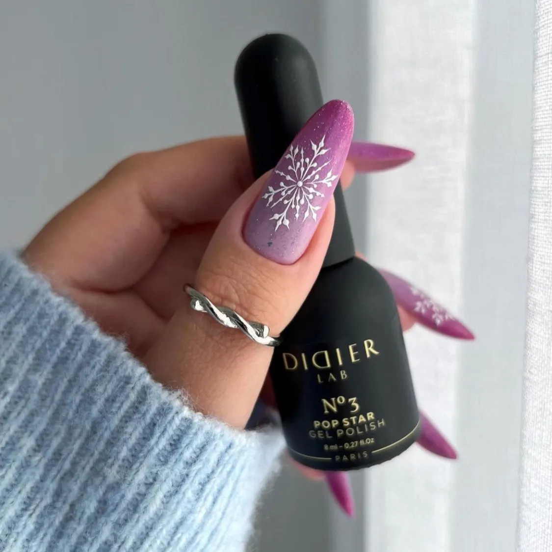 Didier Lab Pop Star No3 gellak HEMA-fri glitter