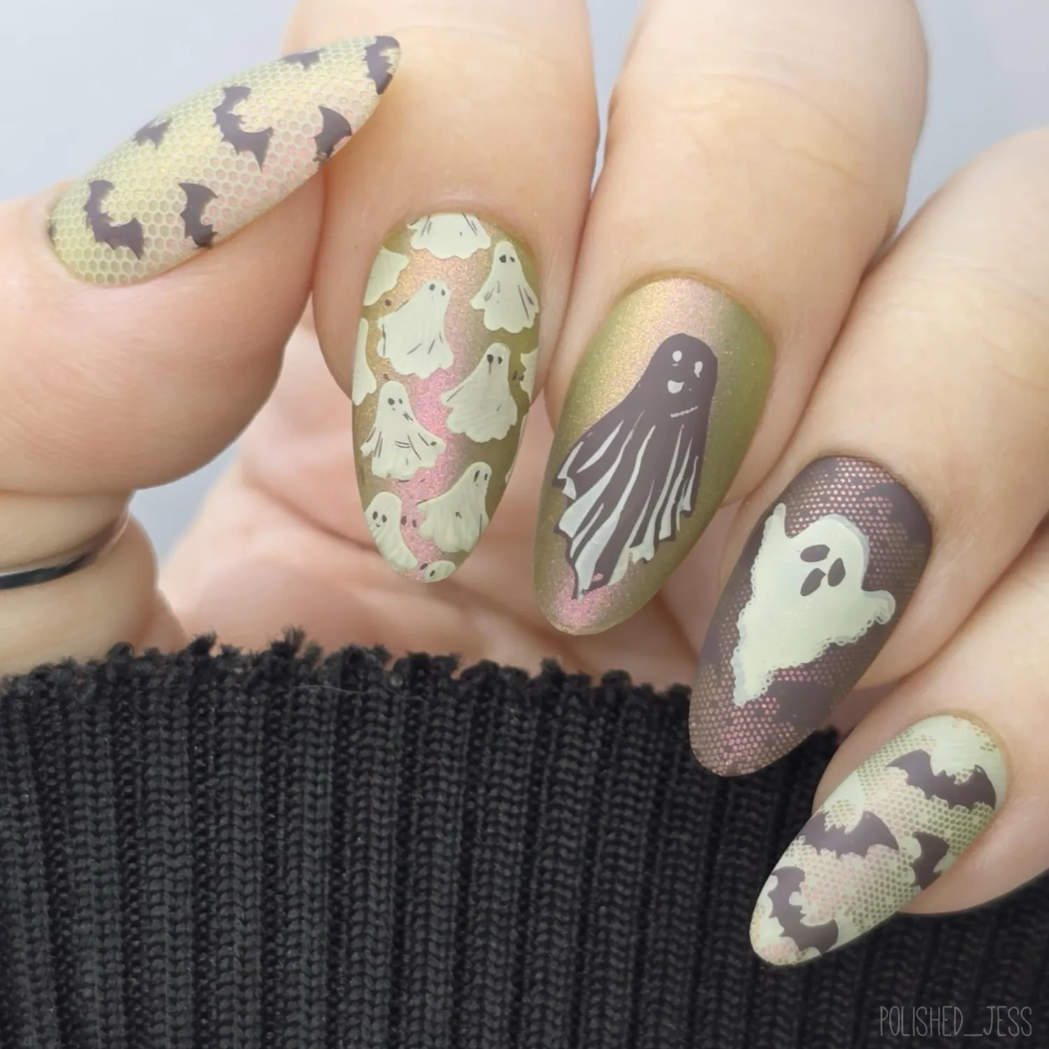 Clear Jelly Stamper CjSH-126 Pretty Little Ghosts plade