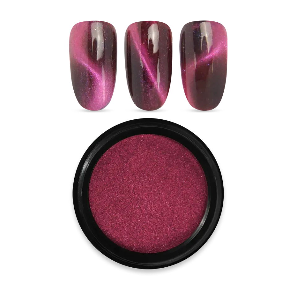 Moyra Magnetic No. 06 Pink pigmentpulver 1 g cat eye