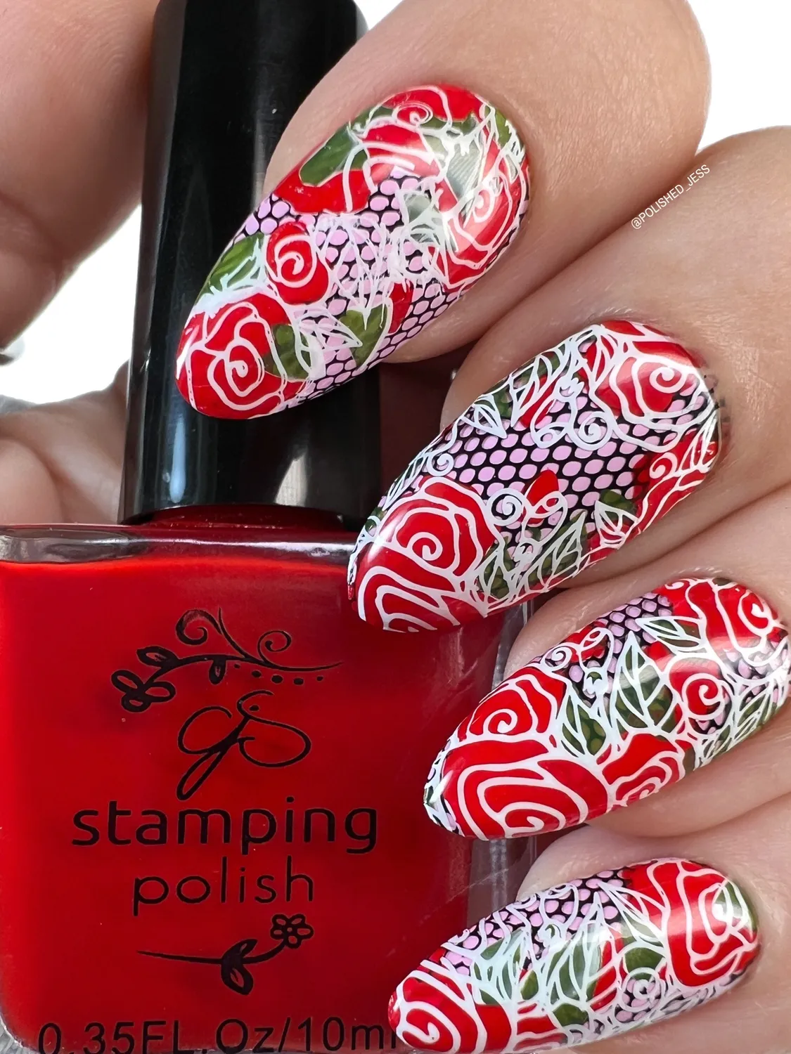 Clear Jelly Stamper CjS-177 Just Add Lace stamping plade 14,5cm
