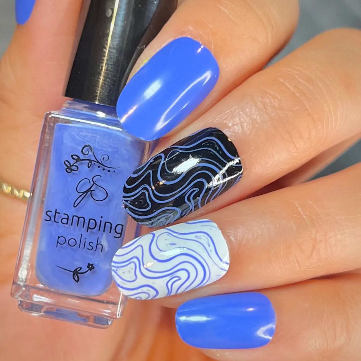 Clear Jelly Stamper #25 Perry-Wink-le stampinglak 5 ml periwinkle