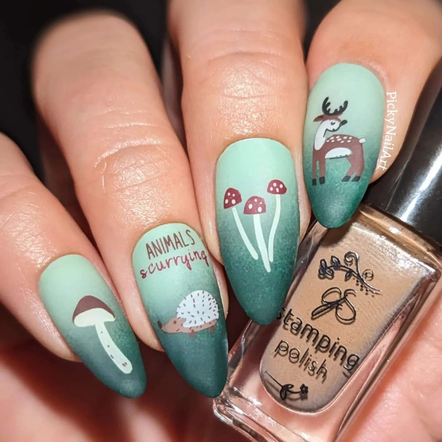 Clear Jelly Stamper Playfully Autumn CjS-322 stempelplade efterår
