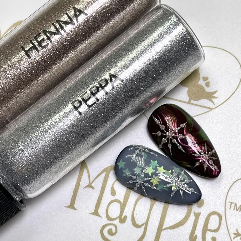 Indigo Nails Beautystones Henna glitter til negle