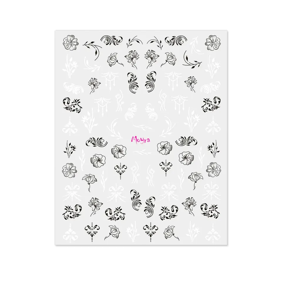 Moyra Nail Stickers No. 13 negleklistermærker 8x10 cm
