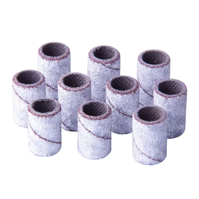 Indigo Nails Sanding Bit 180 slibebånd 10 stk grov