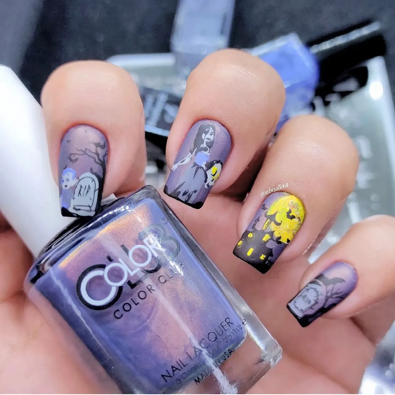 Clear Jelly Stamper H-69 Give Me Chills stamping plade halloween
