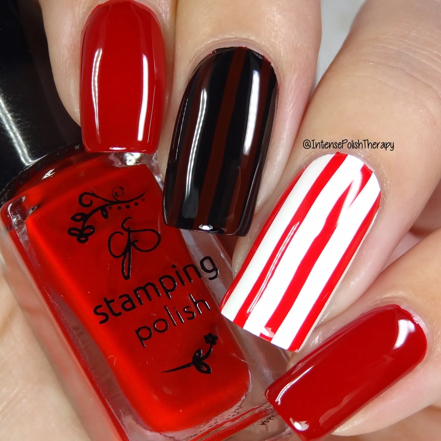 Clear Jelly Stamper #9 REDy for Anything stamping lak rød 5 ml