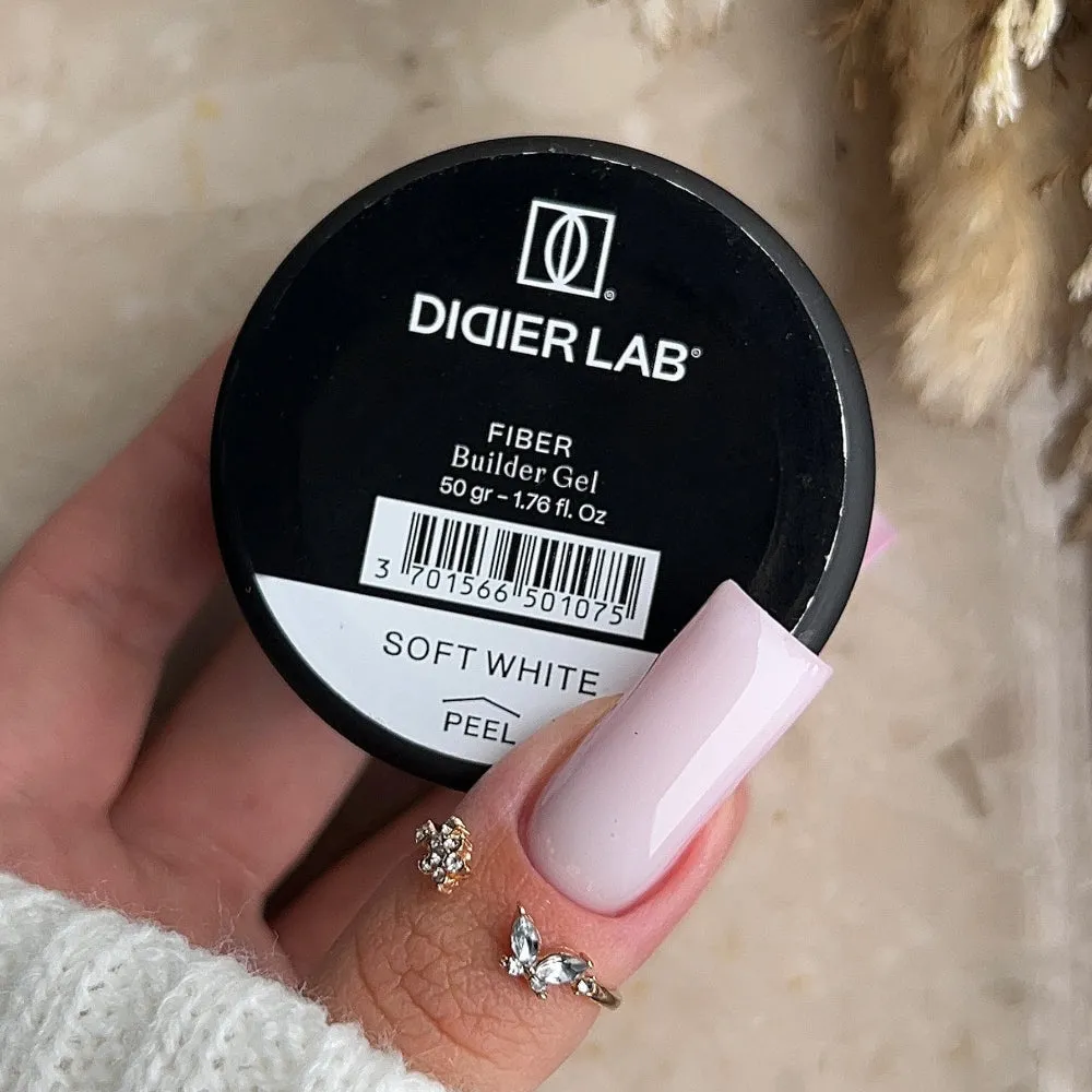 Didier Lab Fiber Builder Gel Soft White hemafri