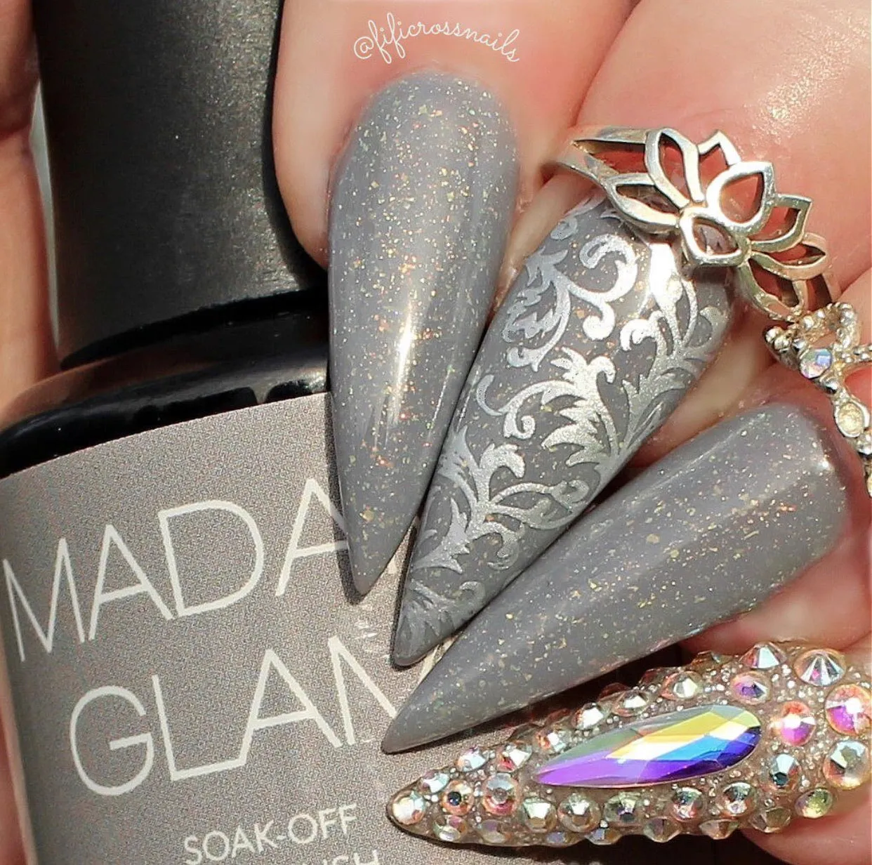 Clear Jelly Stamper CjS-178 A Touch of Lace stempelplade blonder