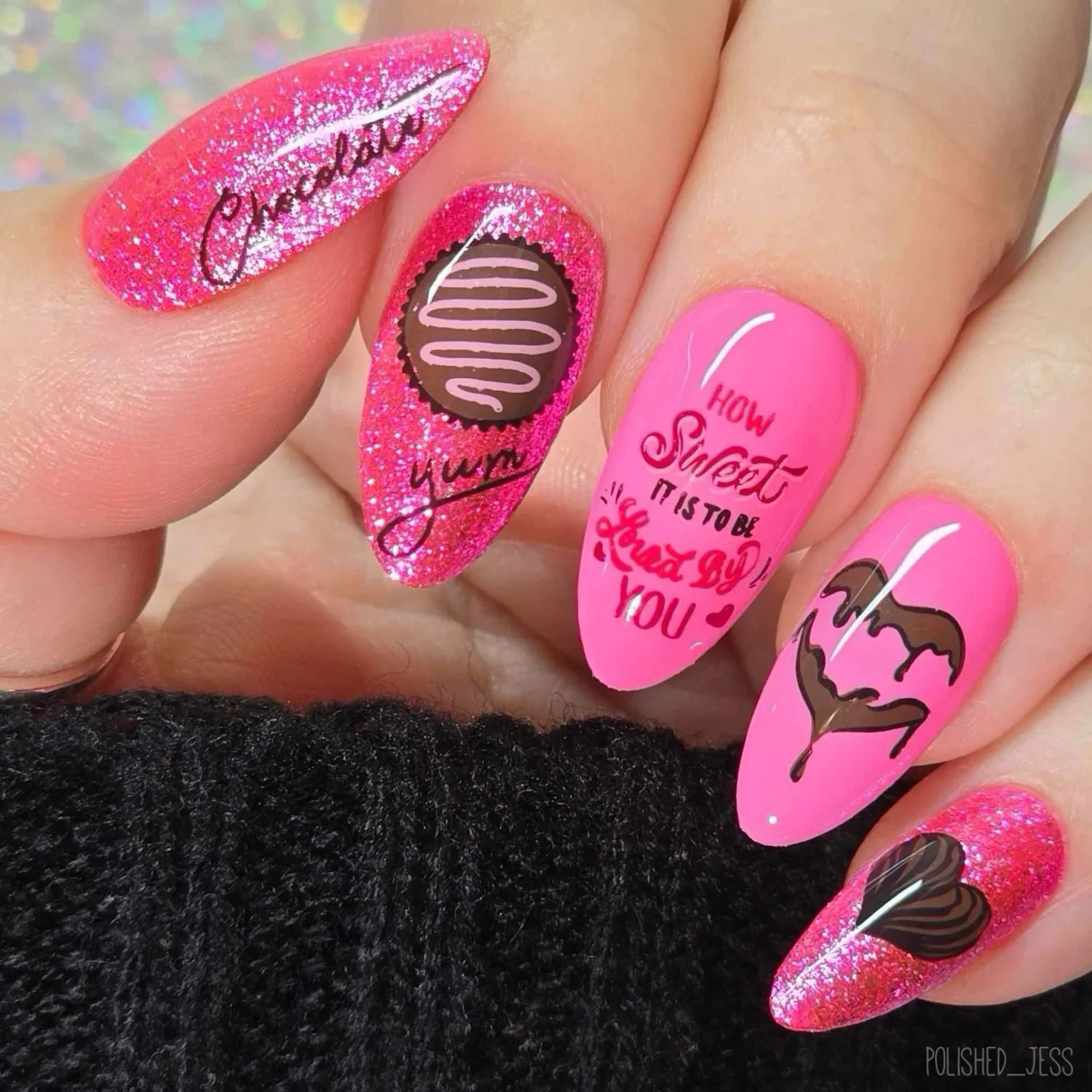 Clear Jelly Stamper Sugar Rush CJSV-53 stamping plade chokolade