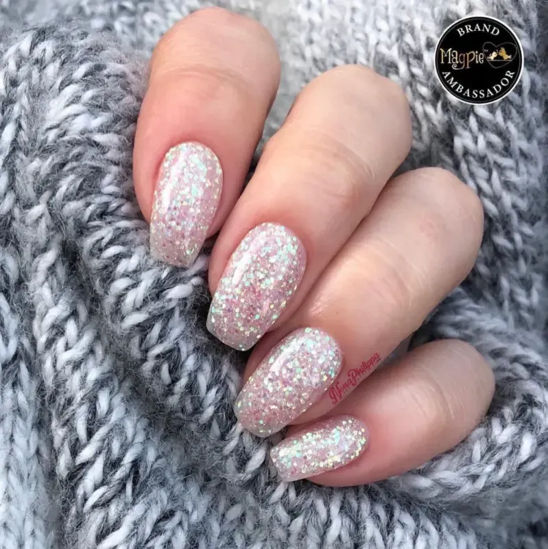 Indigo Nails Beautystones Myrtle negleglitter glans