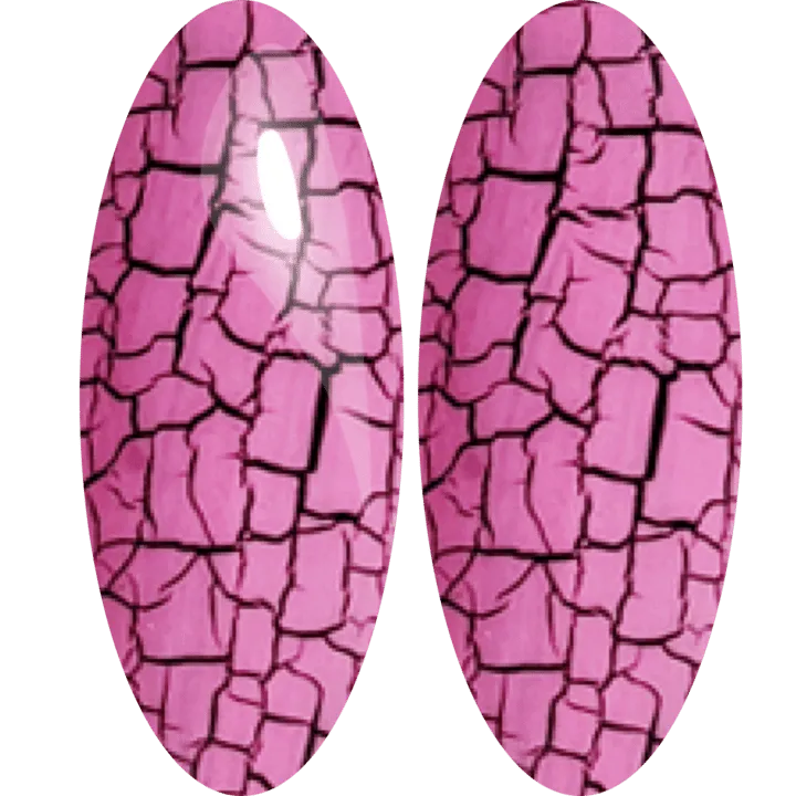 Mline Beauty Crackgel effektlak pink