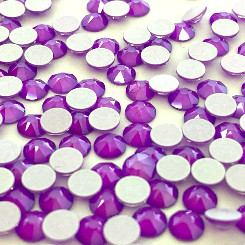 Beautystones Crystal Electric Violet neglekrystal lilla