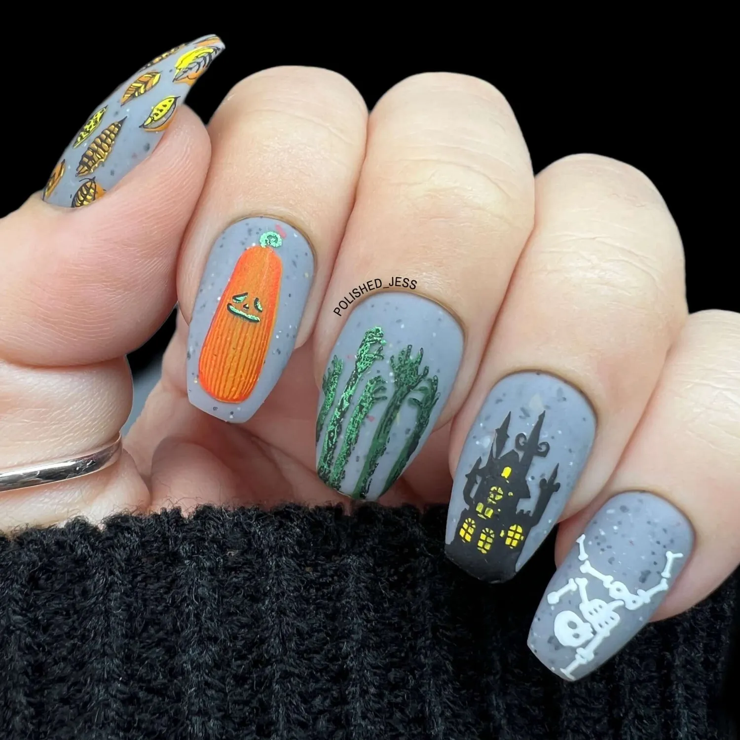 Clear Jelly Stamper CjS XL-FOUR stampingplade halloween