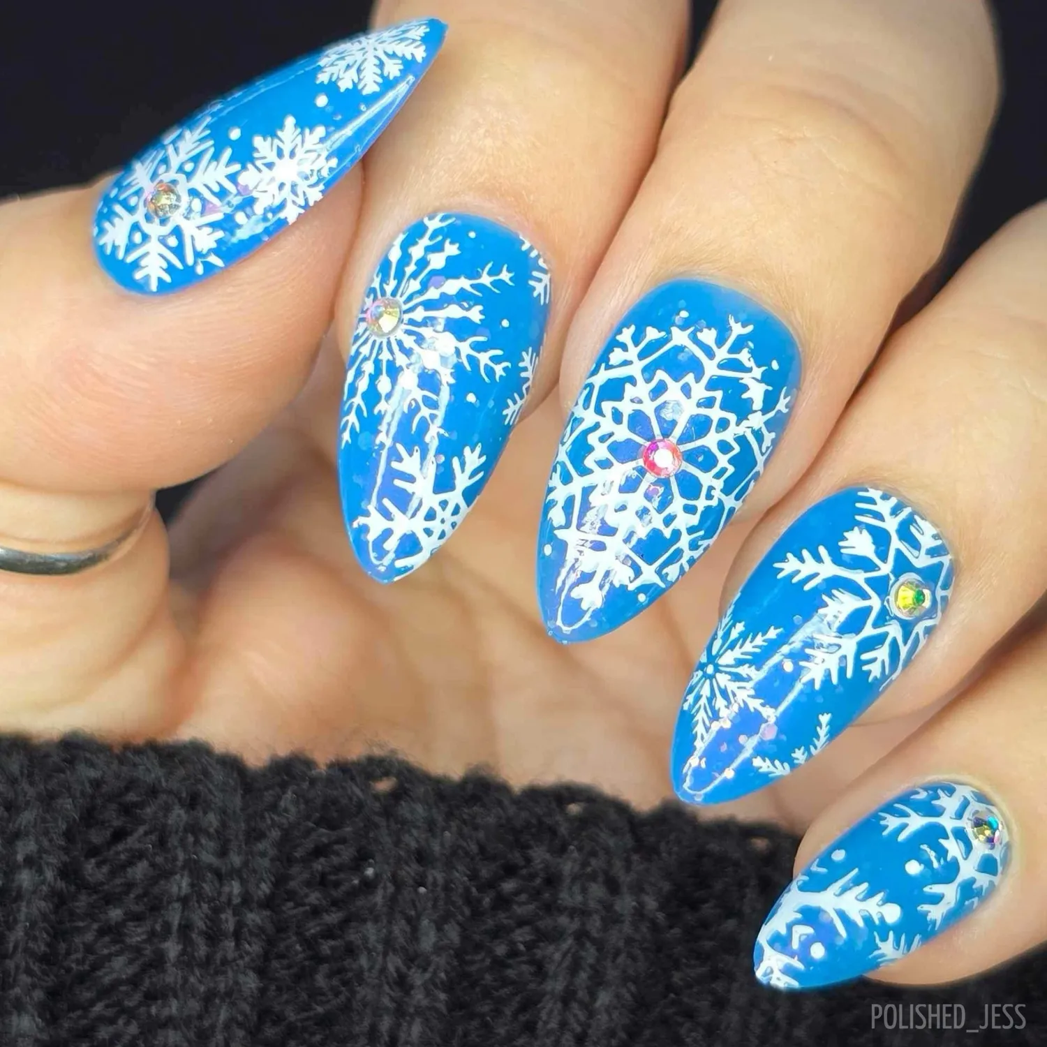 Clear Jelly Stamper CjSC-24 In the Frosty Air stamping plade