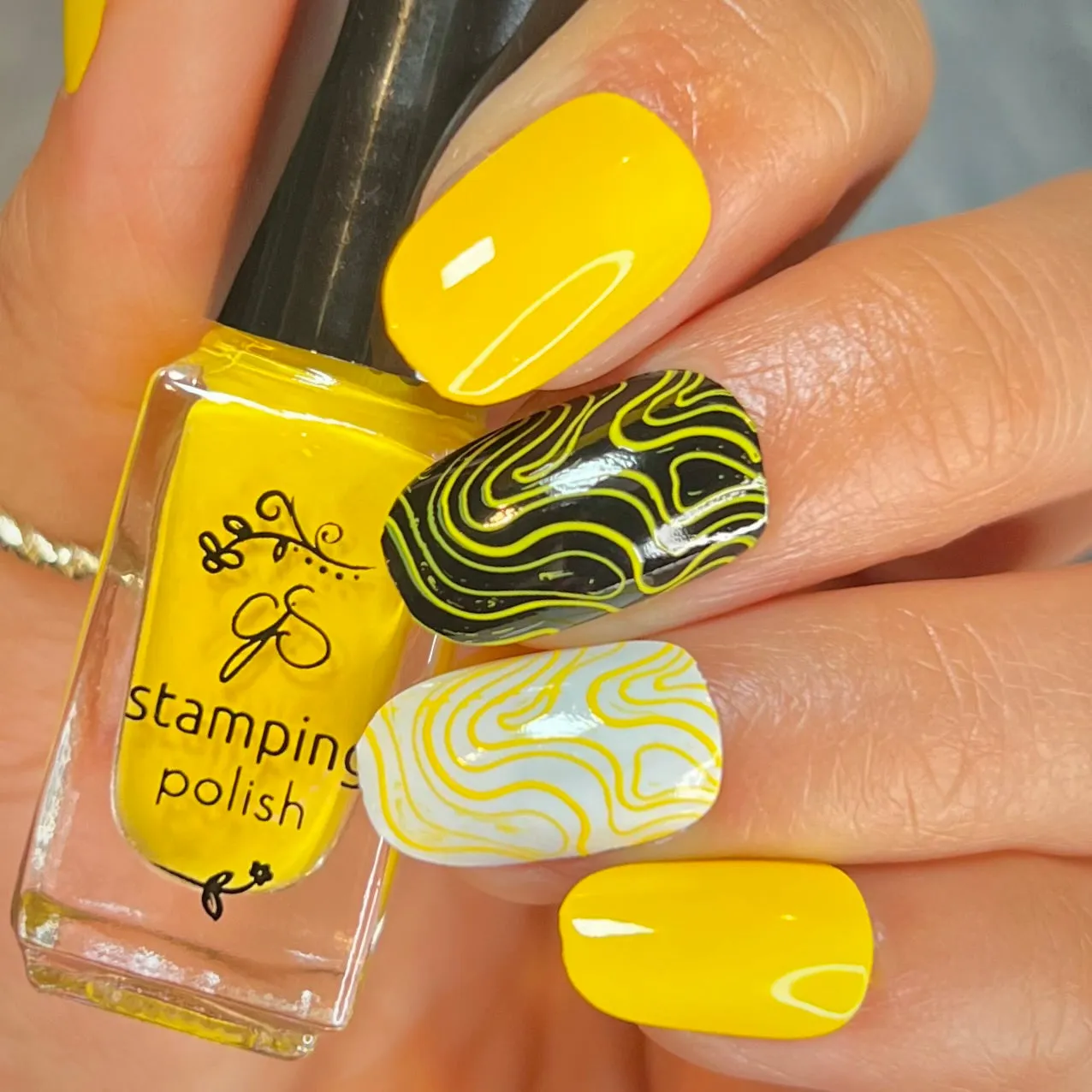 Clear Jelly Stamper 8 stampinglak You are my Sunshine gul 5 ml
