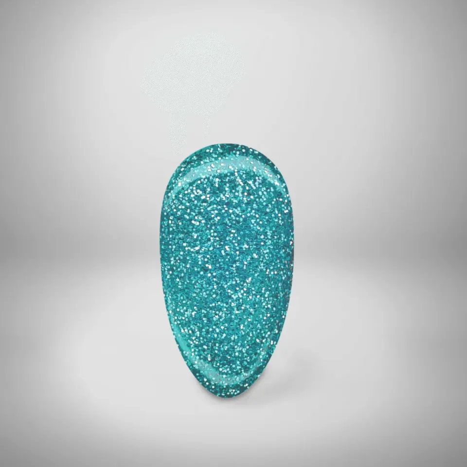 Nail Supply Glam Gel Jade GL-016 gellak 5g glitter