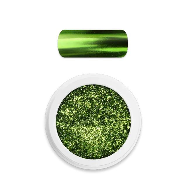 Moyra Mirror Powder No. 07 Green spejlpulver 1 g spejleffekt