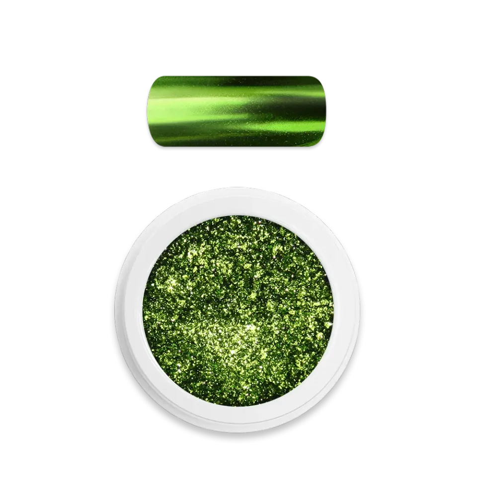 Moyra Mirror Powder No. 07 Green spejlpulver 1 g spejleffekt