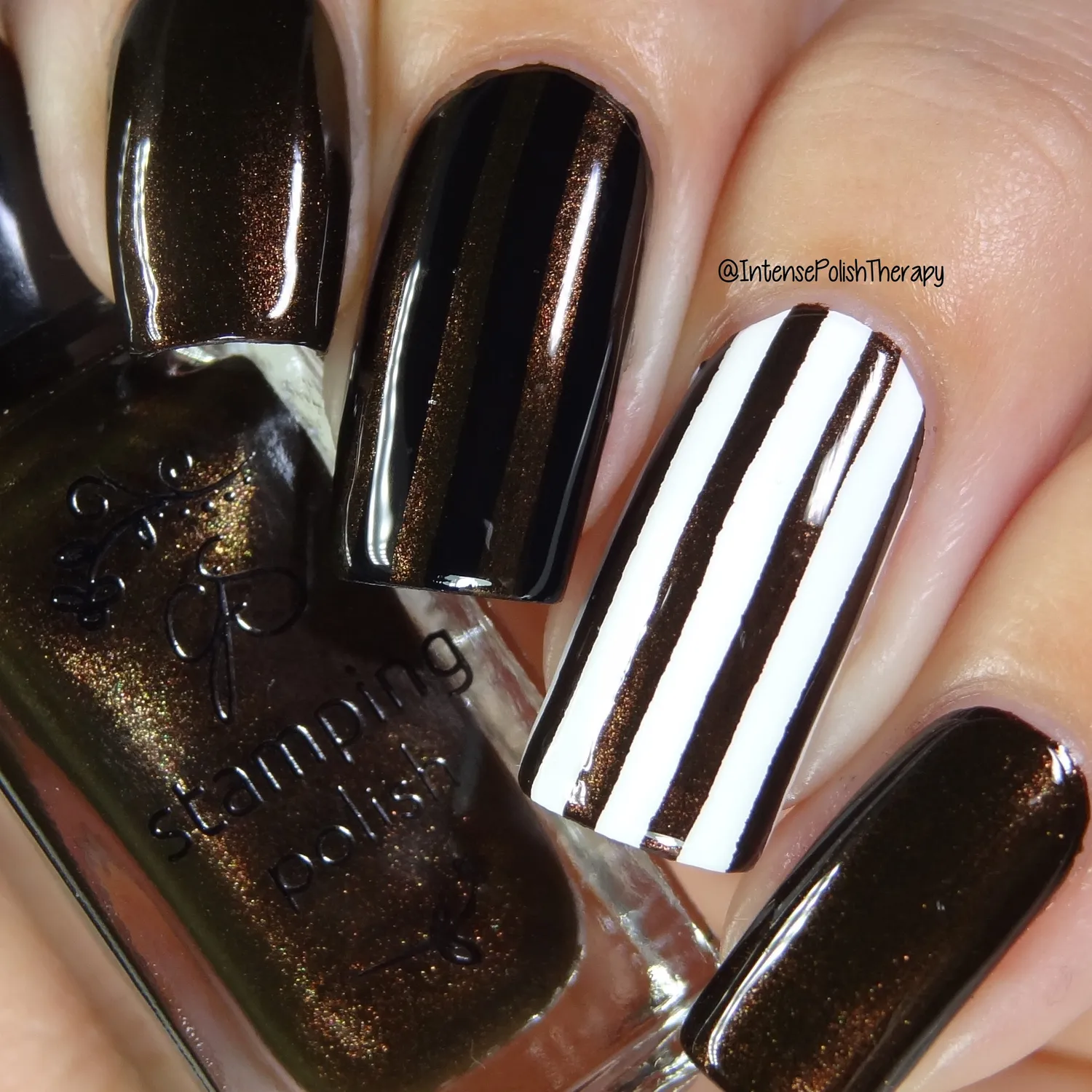 Clear Jelly Stamper 60 Antique Lustre stamping lak brun 5 ml