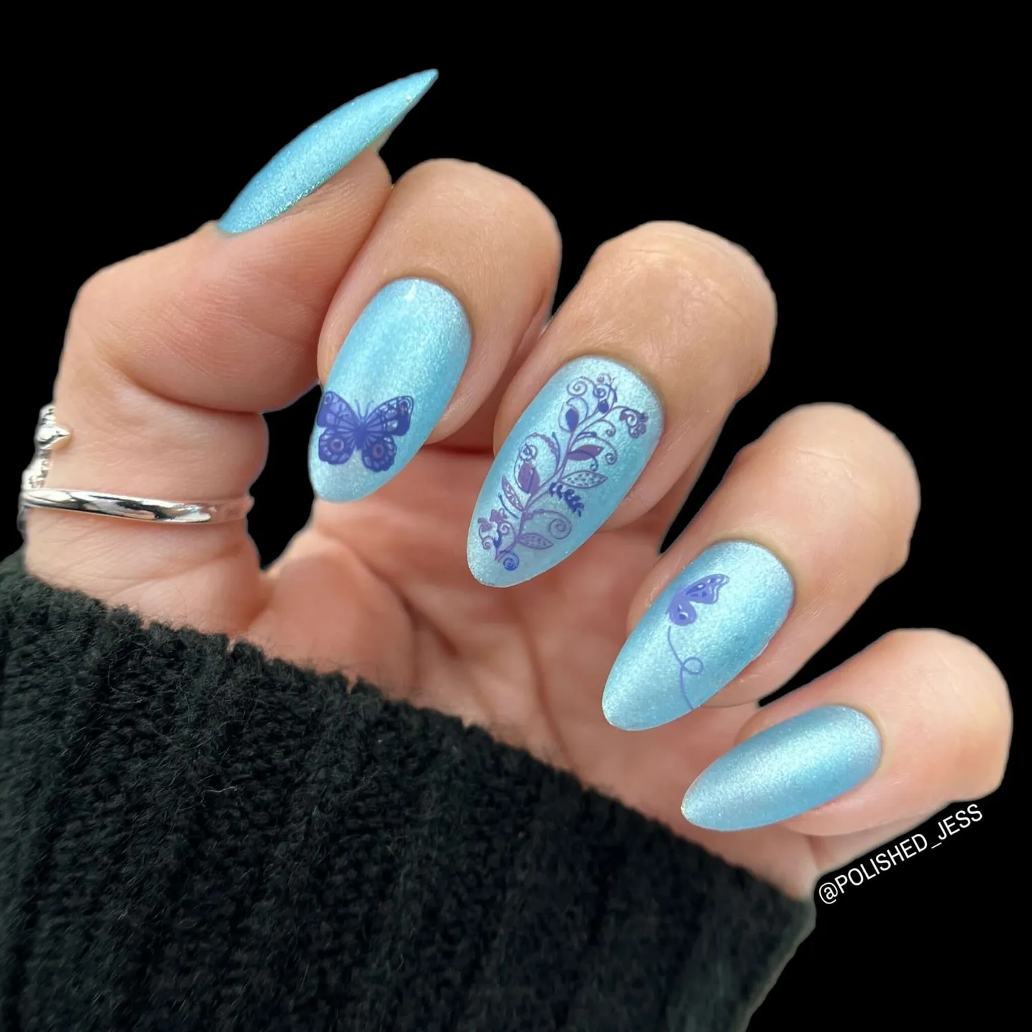 Clear Jelly Stamper Flutterby CjS-278 stempelplade sommerfugl