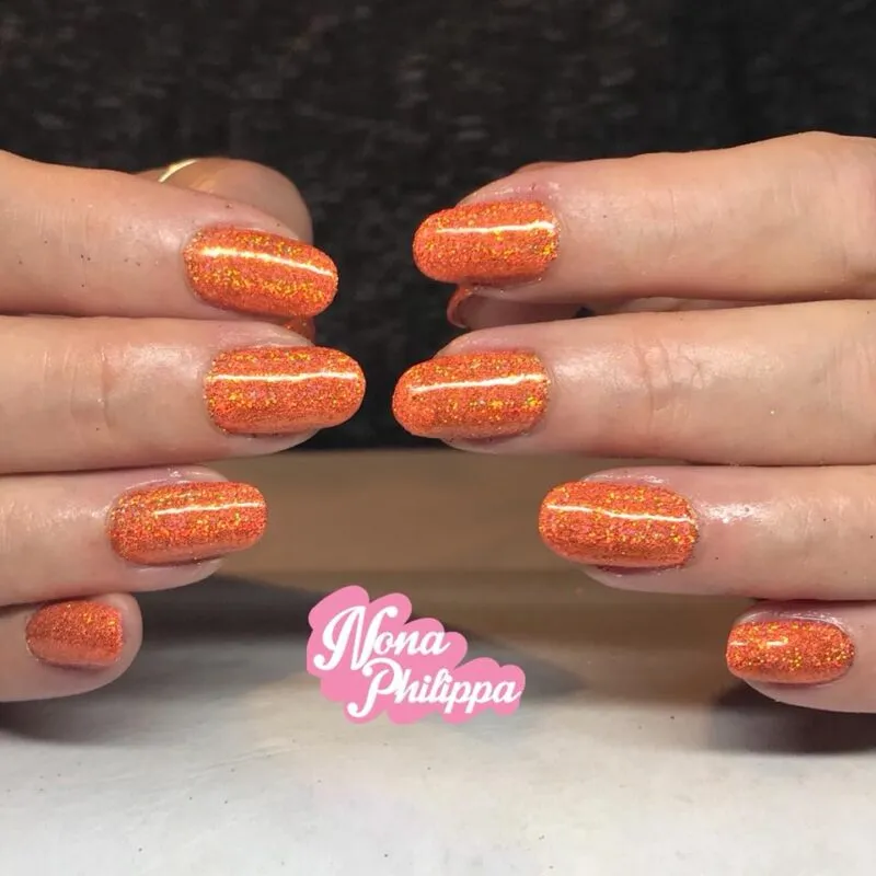 Indigo Nails Jessica glitter til negle med glans