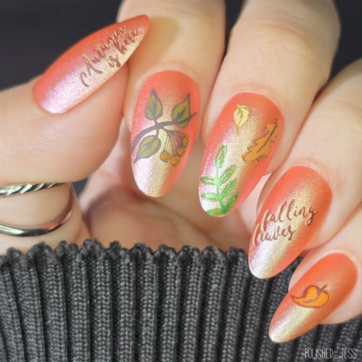 Clear Jelly Stamper LC-24 Hello Fall stampingplade efterår