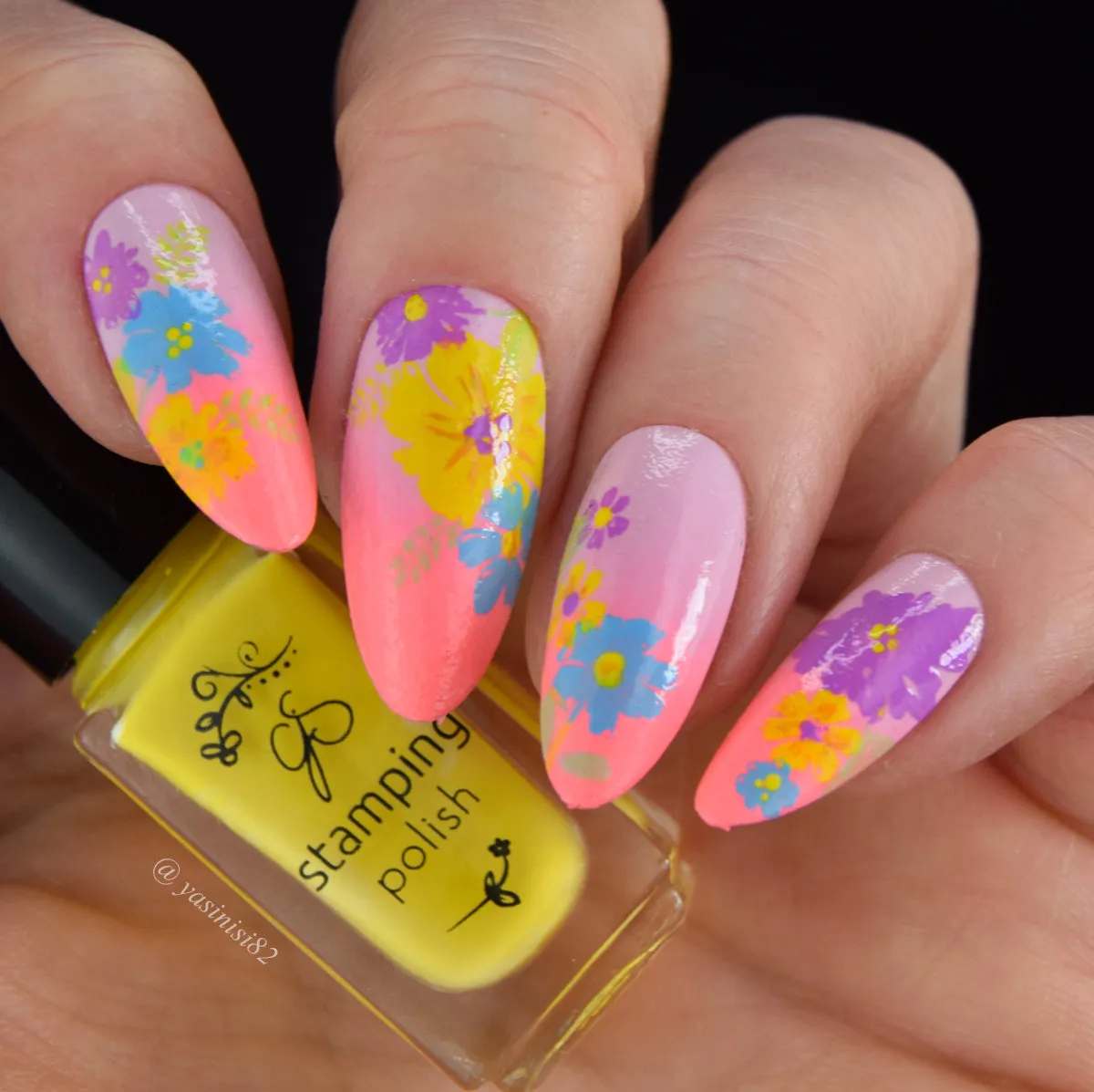 Clear Jelly Stamper CjS-346 Beautiful Blossom plade