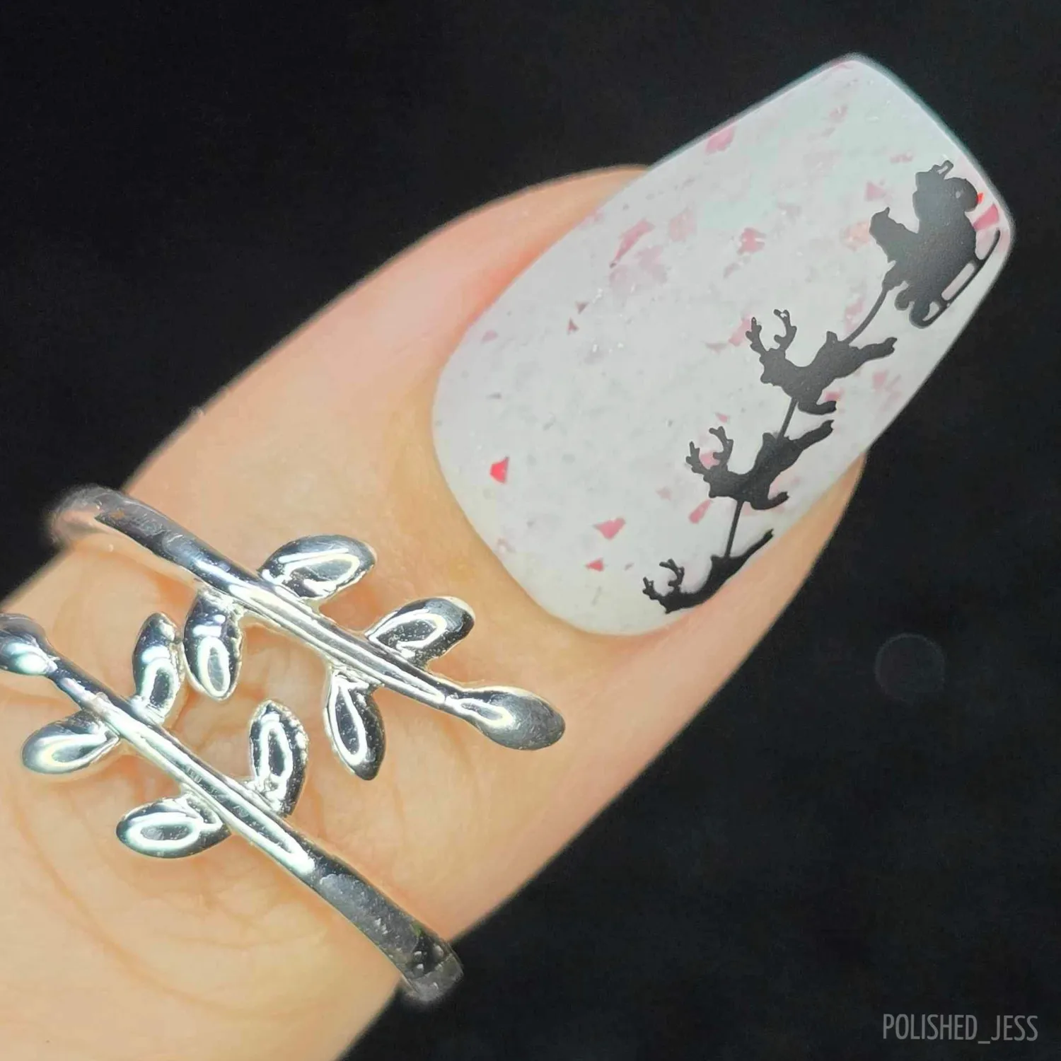 Clear Jelly Stamper Christmas Express CjSC-29 stamping plade jul