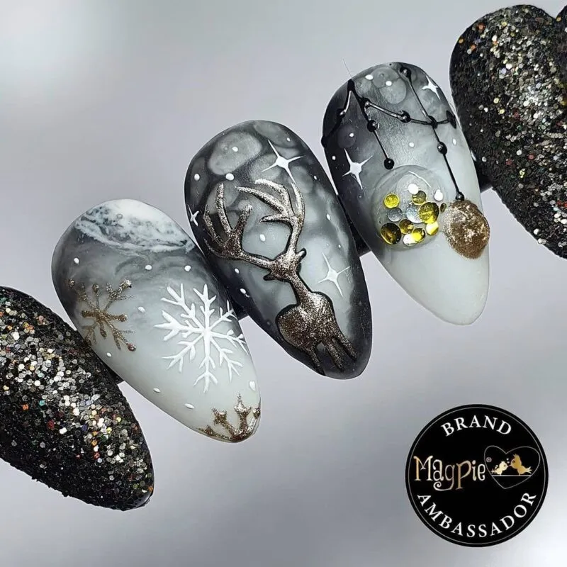 Indigo Nails Beautystones Pippa glitter til negle