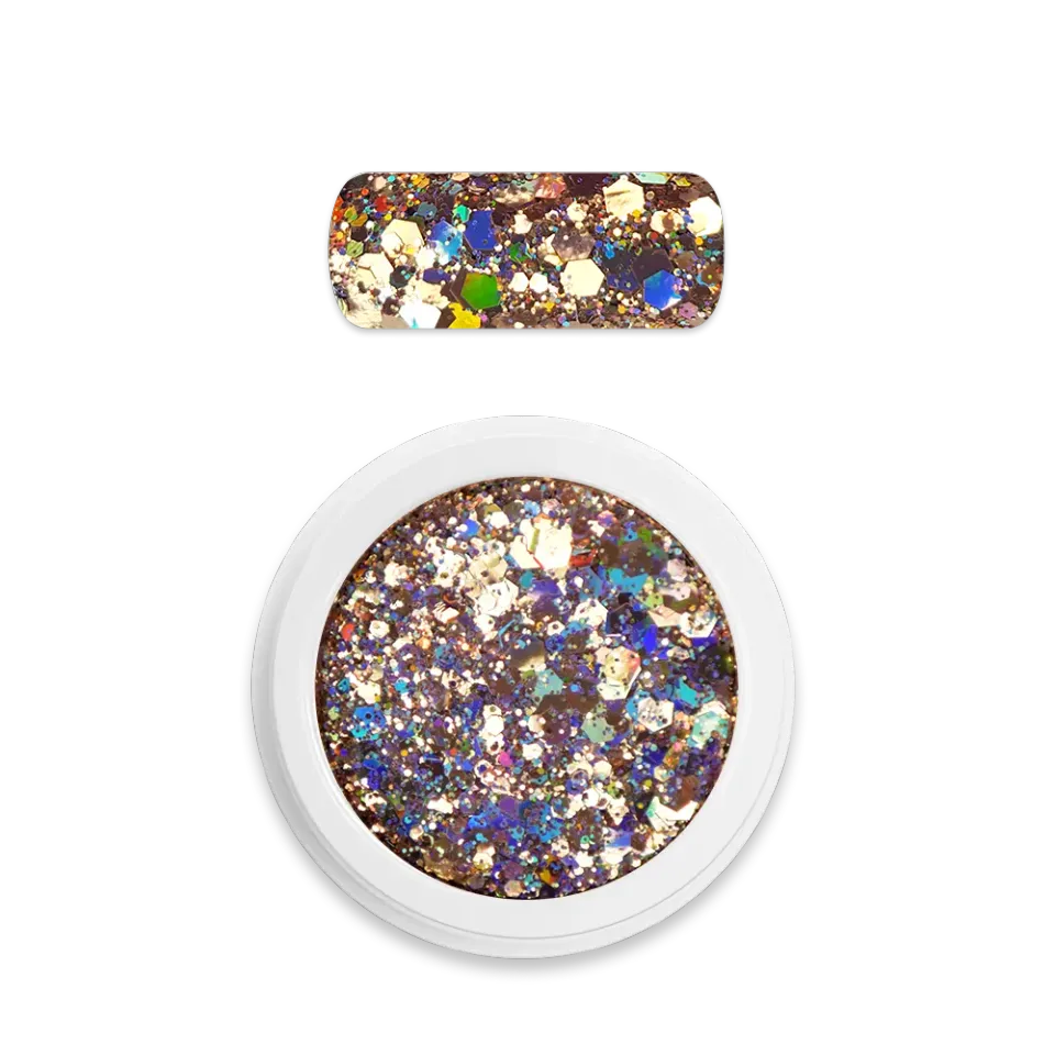 Moyra Holo Glitter Mix 02 Gold negleglitter 1 g
