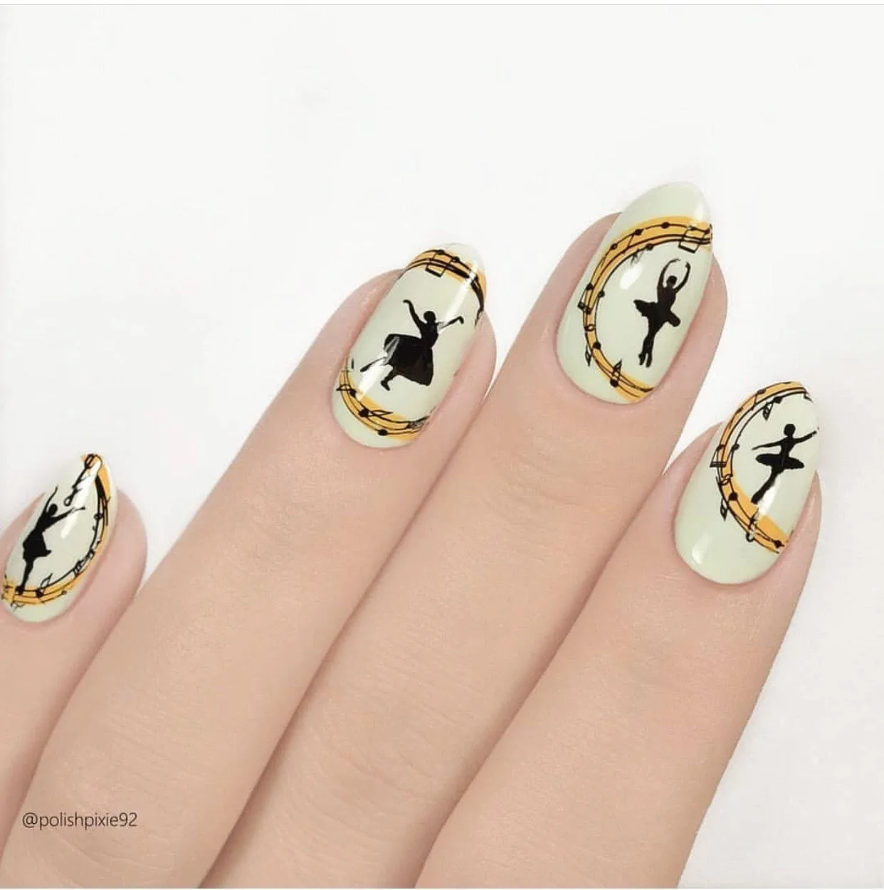 Clear Jelly Stamper CjS-75 On Pointe stamping plade ballet