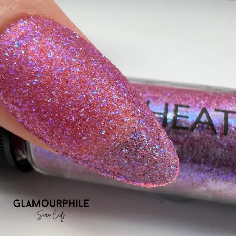 Indigo Nails Beautystones Heather negleglitter lynglilla glimmer