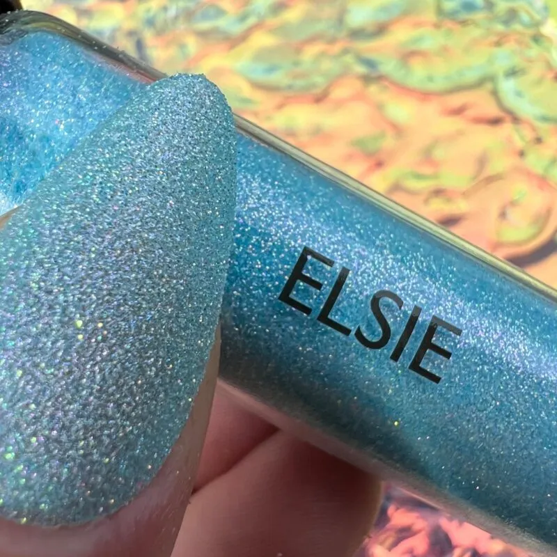 Indigo Nails Elsie Glitter negleglitter rosa